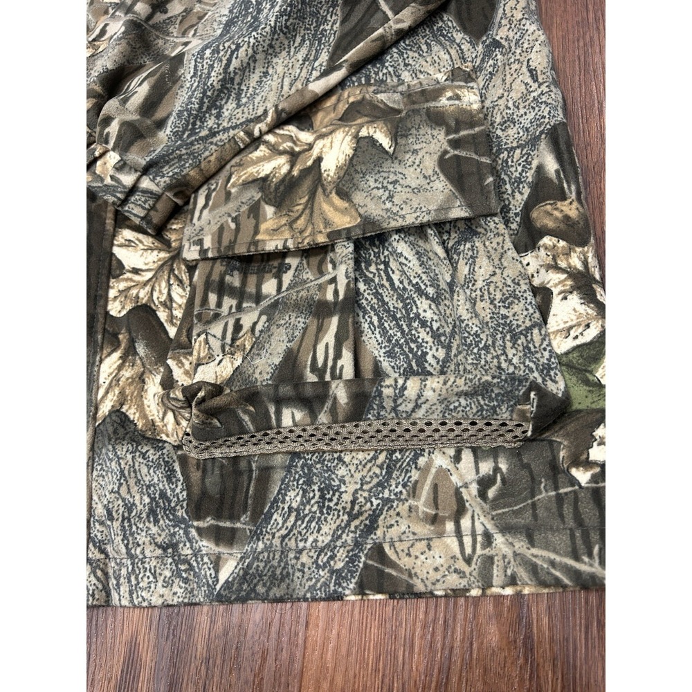 Columbia Sportswear Real Tree Camo Fleece‎ Hunting Mens Jacket XL Good Condition - Picture 7 of 16